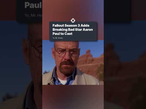 Breaking Bad star joins the Fallout show