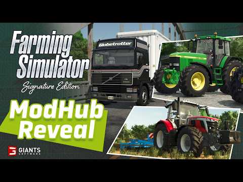MODHUB Arrives in Farming Simulator: Signature Edition!