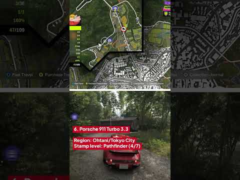 All Barn Finds locations in Forza Horizon 6 🔍