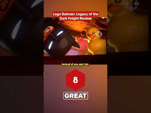 Why LEGO Batman: Legacy of the Dark Knight is GREAT! #lego #batman #legobatman #ign #review