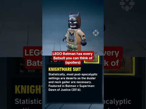 Which Batsuit ISN’T in LEGO Batman??