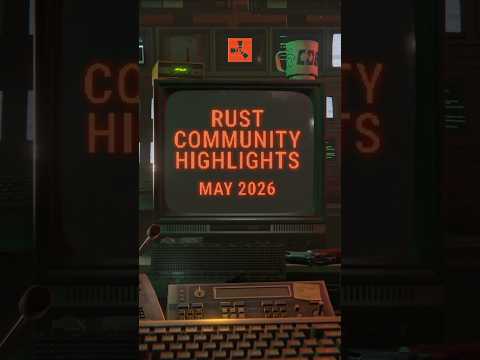 Check out some recent Rust Community Highlights from Yakov, Friduwulf and Junin. 🎞️☢️📹