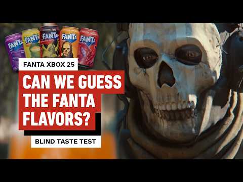 Blind Taste Testing the Special Edition XBOX 25 Fanta – Unlocked Clips