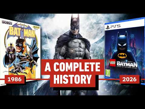 The Complete History of Batman Games – Best, Worst, Weirdest