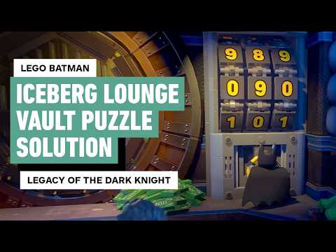 Lego Batman Legacy of the Dark Knight: Iceberg Lounge Vault Puzzle Solution