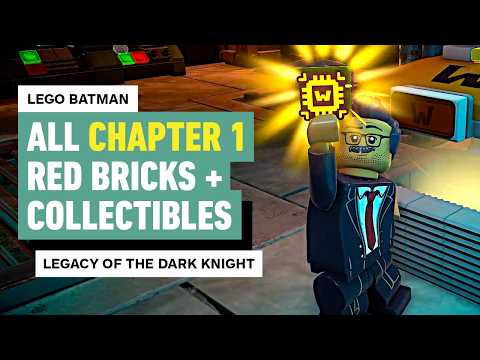 Lego Batman: Legacy of the Dark Knight – All Chapter 1 Red Bricks and Mission Collectibles