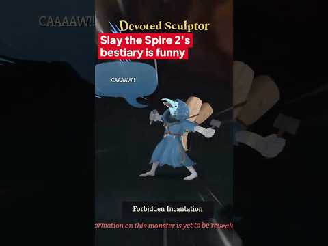 Slay the Spire 2’s bestiary is funny 😂