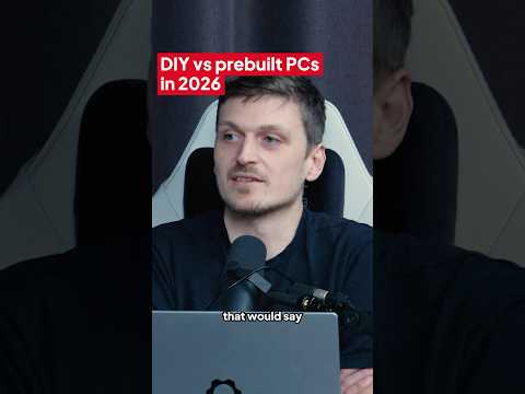 DIY vs prebuilt PCs in 2026
