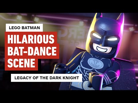 Lego Batman: Hilarious Bat-Dance Scene in 4K (Legacy of the Dark Knight)