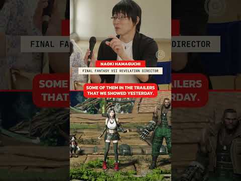 We learn what Naoki Hamaguchi’s favorite thing to remake was in Final Fantasy 7 Revelation