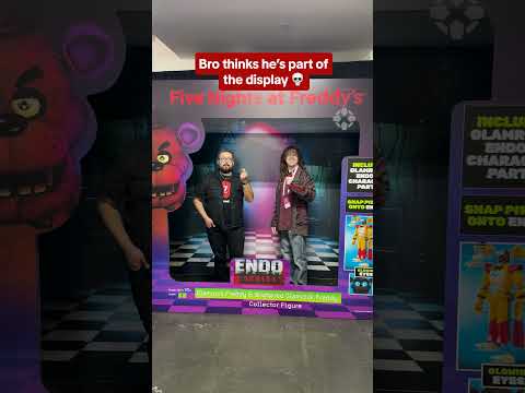 Bro Thinks He’s Part Of The Display