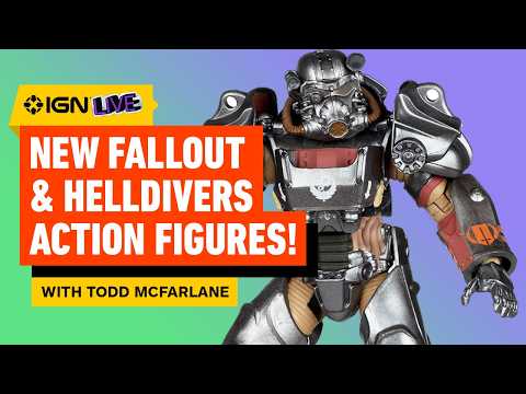 New Fallout & Helldivers 2 Figures Revealed by Todd McFarlane Himself –  IGN Live 2026