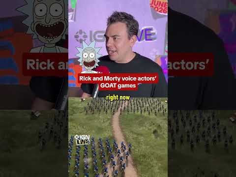 Rick and Morty Voice Actors’ GOAT Games. #ignsummerofgaming #ignlive  Presented by @WarnerBros