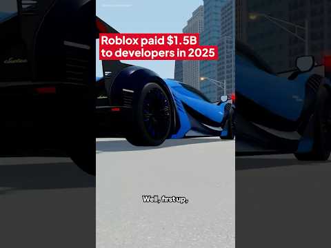 $1.5 Billion paid to Roblox devs in 2025 😅