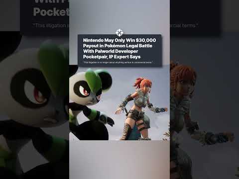 Nintendo May Only Win $30K Payout In Pokémon Legal Battle With Palworld Developer Pocketpair