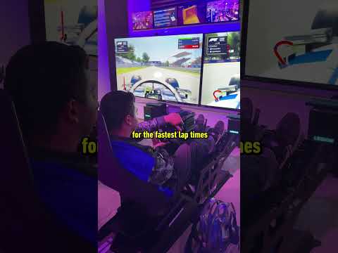 There was an F1-inspired racing event at IGN Live. Presented by @lenovolegion
