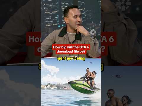 How big do you think the GTA 6 download size will be? Watch GTFM on IGN! #gta6 #gta #gaming #ign