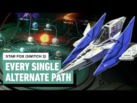 Star Fox on Nintendo Switch 2 – How to Unlock EVERY Alternate Path