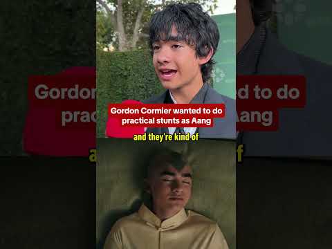 Avatar star Gordon Cormier really did fall on his face in the dinner scene with Toph. #avatar #ign