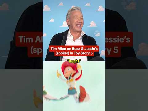 Tim Allen’s reaction to Buzz & Jessie’s big moment in Toy Story 5. #toystory5 #movie #timallen #ign