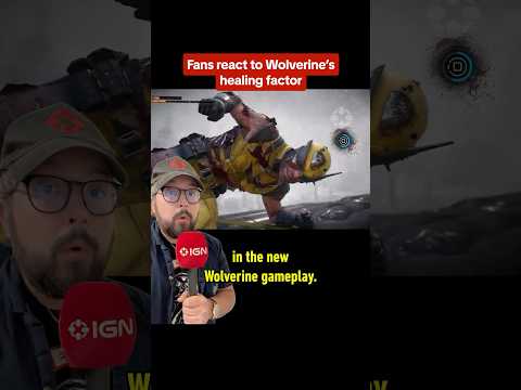 Wolverine’s suit also healed in the X-Men Origins game! #ignsummerofgaming #wolverine #reaction #ign