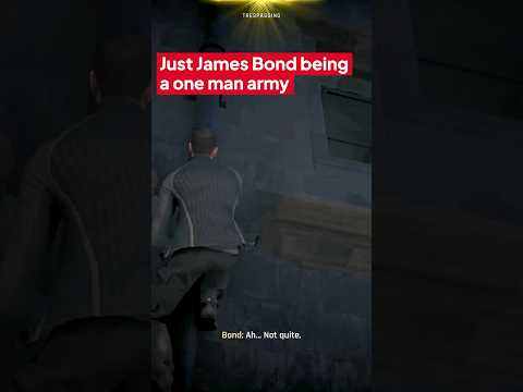 Just James Bond being a one man army 🤜💥