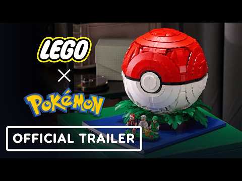 LEGO x Pokemon – Official Iconic Trainer Moments Poke Ball Teaser Trailer