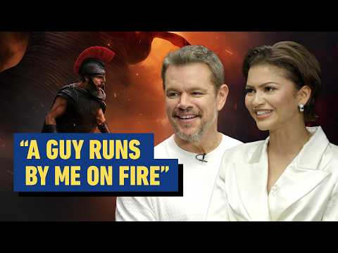 The Odyssey: Matt Damon and Zendaya On the Joys and Challenges of Making a Christopher Nolan Movie