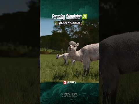 🦙 Beans & Alpacas – Announcement Teaser | Farming Simulator 25