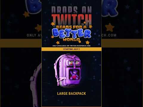 Don’t miss out on the exclusive ‘Bears For A Better World’ Drops on Twitch. 🧸☢️💧