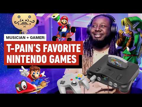 T-Pain Names His Favorite Nintendo Games