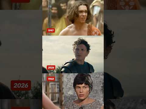 The Odyssey adaptations throughout the decades. #theodyssey #odyssey #movie #horse #comparison