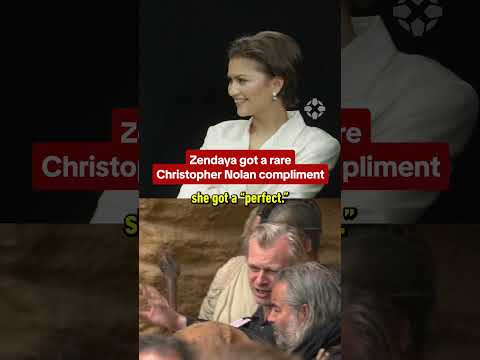 Christopher Nolan sang Zendaya’s praises during The Odyssey