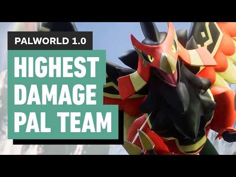 Palworld 1.0: HIGHEST Damage Pal Team For Melting Bosses | Moxsy Guide