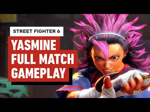 Street Fighter 6 – Yasmine Full Match Gameplay