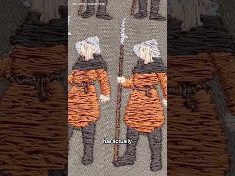 The indie game using embroidery for its sprites 🧵