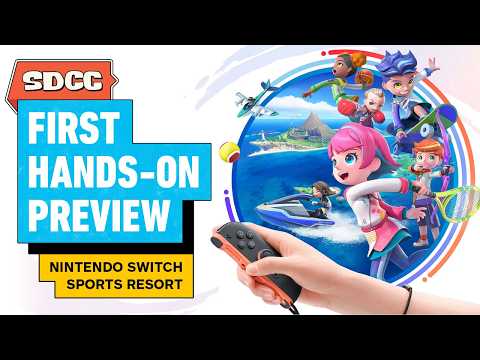 Nintendo Switch Sports Resort Hands-On Preview: Wuhu Island Is Back, Baby | Comic Con 2026