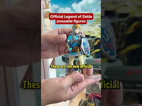 Yahaha! Hasbro’s new Legend of Zelda figures are due out Spring 2027! 🍄 🌱 #SDCC