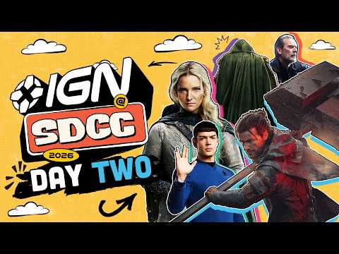 IGN at San Diego Comic Con 2026 – Day 2 | The Walking Dead, Marvel MCU, Control Resonant, and More