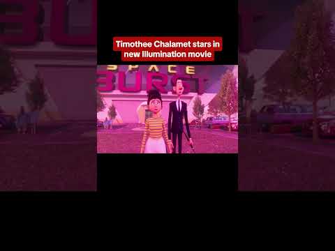 Timothee Chalamet Stars In New Illumination Movie