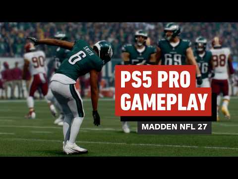 Madden NFL 27 – 17 Minutes of PS5 Pro Gameplay | 4K 60FPS