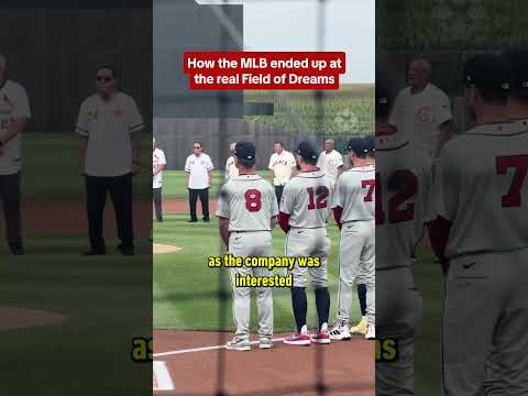 MLB’s Field of Dreams game has a lot of history behind it