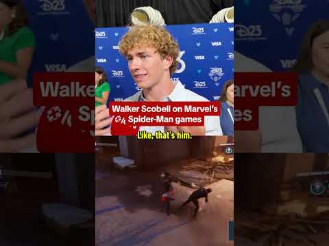 Percy Jackson loves the Spider-Man games #d23