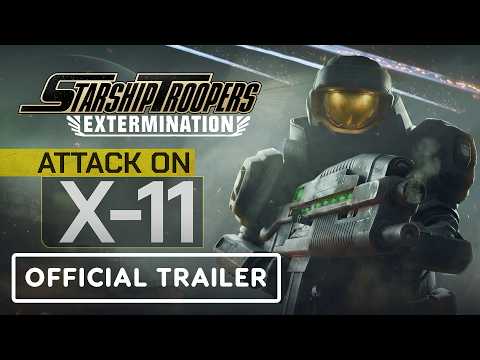Starship Troopers: Extermination – Official ‘Attack on X-11’ Trailer