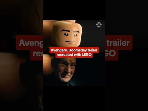 Marvel posted a LEGO recreation of the Doomsday trailer. #marvel #avengers #doomsday #lego #trailer