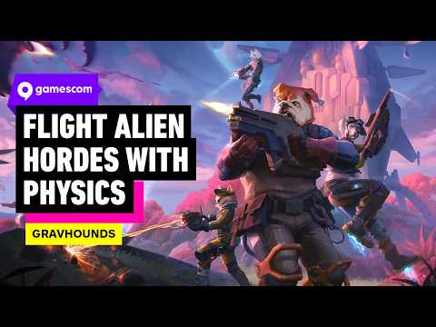 Gravhounds Lets You Fight Aliens With Gravity Guns | gamescom 2026