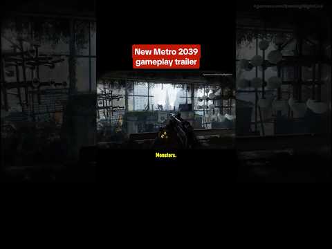 New Metro 2039 gameplay trailer features a mix of stealth and combat. #gamescom2026 #metro2039