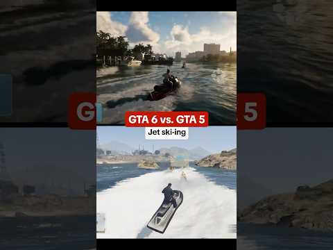 2026 vs. 2013… what are you most excited for in GTA 6? #gta6 #gta5 #comparison #sidebyside #ign