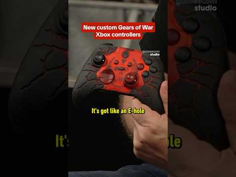 New Xbox controller for Gears of War: E-Day has 3D-sculpted grips. Presented by METRO 2039 and Fable