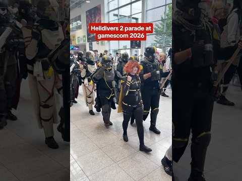 Helldivers 2 Parade at Gamescom 2026